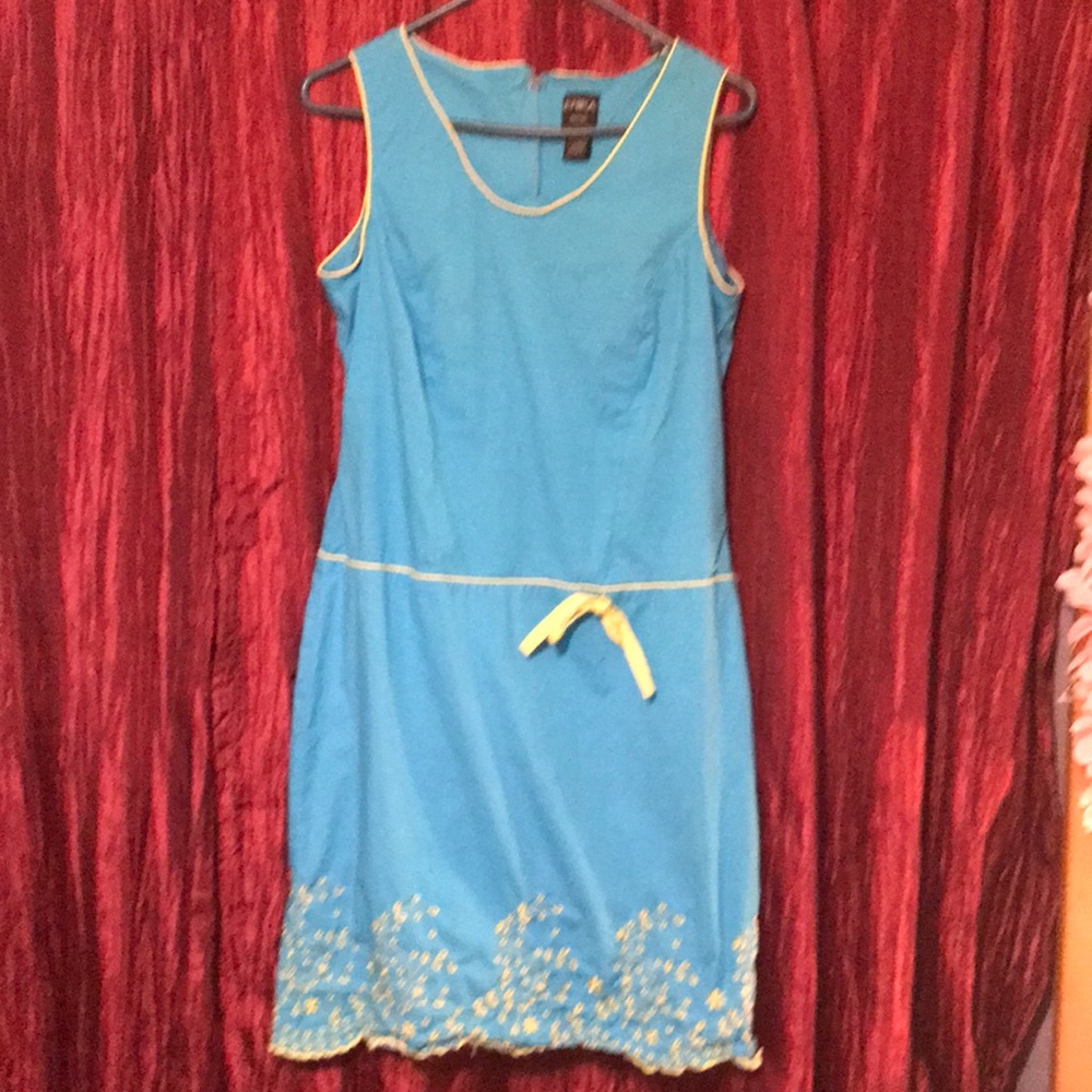 Blue & Yellow Sundress